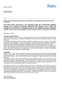 Media release 11.05.2026